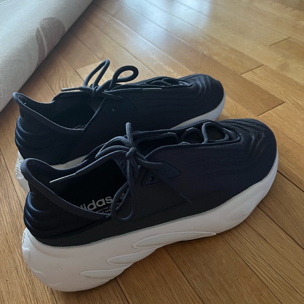 Adidas Dark Sneakers with White Soles (ADIFOM SLTN SHOES)